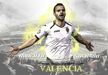 SOLDADO VALENCIA - soldado, guardado, valecia, real madrid, barcelona