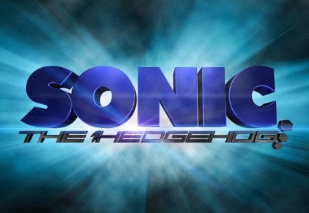 Mega Sonic HD - mega, hedgehog, sonic, hd, simple, dark