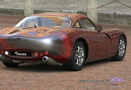 TVR Tuscan Speed 6 '00 - PS3, 2000, 5, Tuscan, Speed, 6, TURISMO, GRAN, TVR