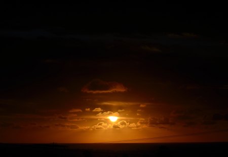 Last Light - nature, beach, sunset, photography