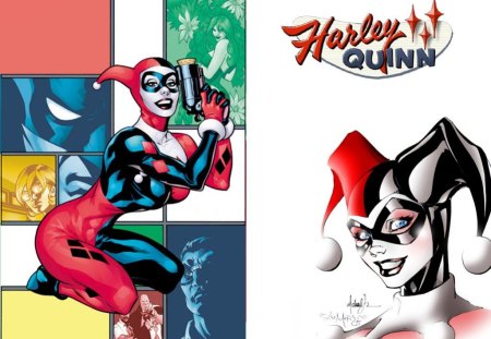 Harley Quinn - Harley Quinn, Comics, Villains, Superheroes, Batman