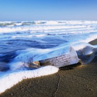 Love letter in the bottle