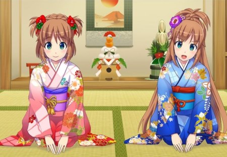 Welome Welcome - nice, beauty, buiding, female, hot, greeting, room, japanese, anime girl, brown hair, welcome, pretty, anime, house, kimono, cute, short hair, sexy, girl, braids, long hair, lovely, living room, green eyes, kawaii, beautiful, yukata, sweet, smile, greet, happy