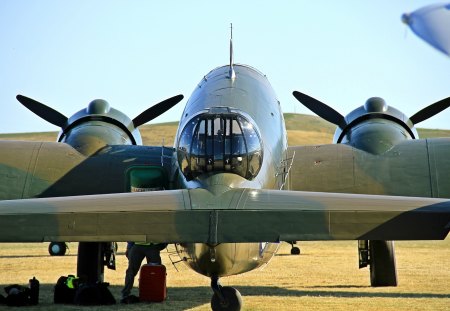 hudson bomber - hudson, ww2, bomber, WWII