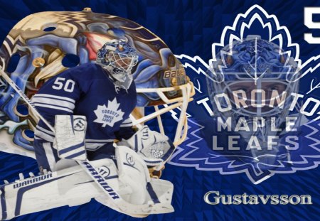 #50 Jonas Gustavsson - nhl, toronto, leafs, hockey