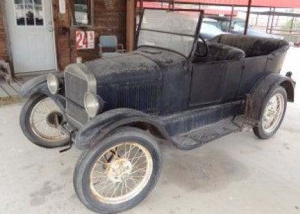 Antique Ford Car - ford, antique ford, car, ford car