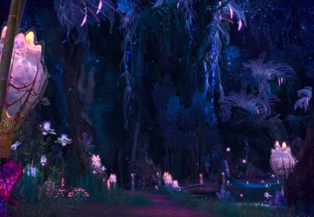 Mystic Woods - mystic, wood, glow, tera