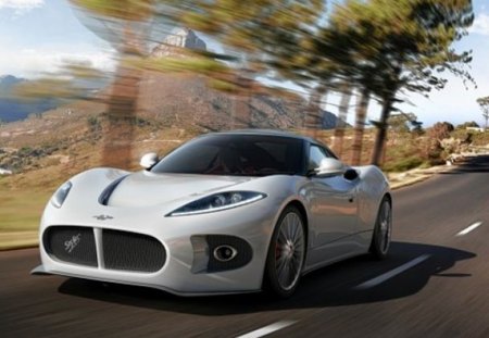 Spyker B6 Concept - white, luxury, cars, beauty