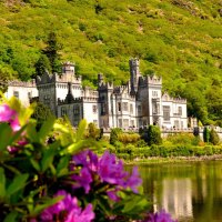 Castle on the riverbank