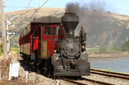 Ferrymead Railway - steam, locomotive, vintage, small, railway