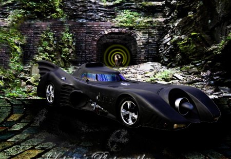 BATMOBIL - HERO, BAT, MOBIL, VETT