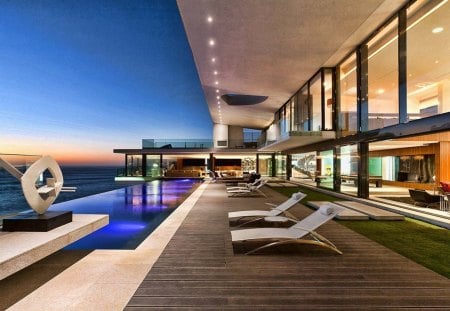 magnificent home - house, sea, terrace, pool