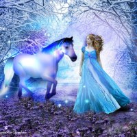 â˜…âœ«Sparkle Blue Horseâœ«â˜…