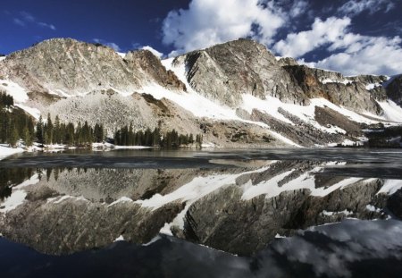 mountain - fun, lake, nature, mountain