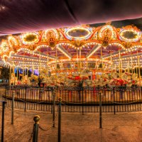 wonderful carousel hdr