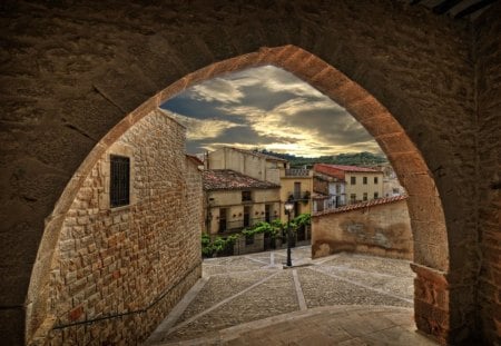 	Calaceite - architecture, calaceite