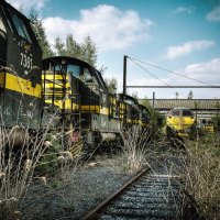 train graveyard