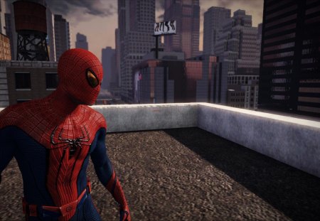 spiderman - the amazing, spidey, game, red, action, spiderman