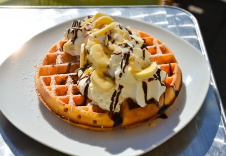 Waffle - foods, yummy, waffle, entertainment