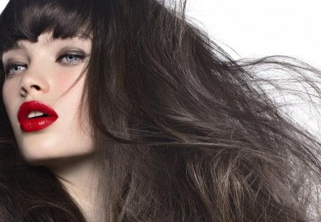 by Robert Jaso - photographer, lips, haircare, red