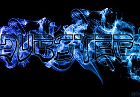 Dubstep - dubstep, music, smoke, blue