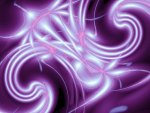 purple lighted 3d wallpaper