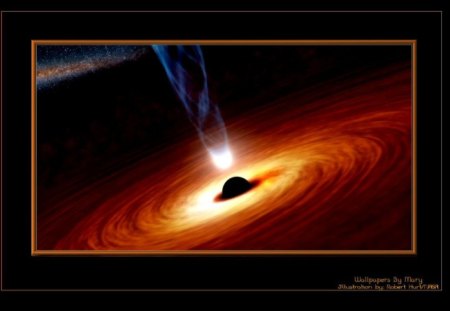 Super Massive Black Hole 1200x800 - BlackHoles, Stars, Nova, Space