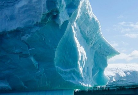 Antarctica - eternal ice - ice, e, l, b, u