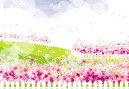 Vector arts - arts, vector, flowers, lovely