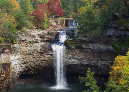 Desoto Falls - Alabama - desoto falls, waterfalls, usa, alabama