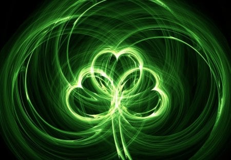 Happy St. Patrick's Day - st patricks day, shamrock, irish, green