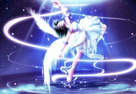 Angel Dance - anime, colors, angels, beautiful