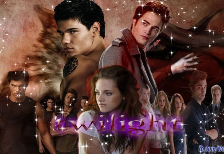 tribute to twilight - kristen stewert, taylor lautner, twilight, movies, hollywood, robert pattinson