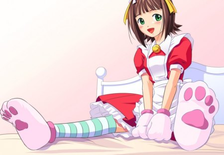 ~Amami Haruka~ - Amami Haruka, idolmaster, anime, girl, green eyes