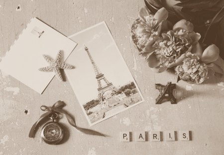 PARIS - Paris, photo, still life, vintage