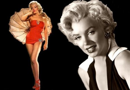 Marilyn Monroe - actress, marilyn, movie star, marilyn monroe