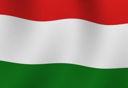 Waving Hungary Flag - waving, europe, hungary, flag