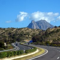 Highway Costa Blanca, Spain