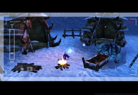 Cold Of The Night - bear, arturia, game, online, screen capture, snow, video cam, perfect world