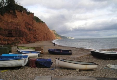 Untitled Wallpaper - beach, sidmouth, cliffs