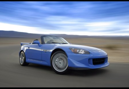 Blue 2008 Honda S2000 CR - s200, s2000, honda, 2008