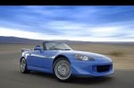 Blue 2008 Honda S2000 CR