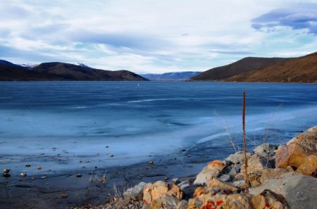 winter is dying  - beautifull, beach