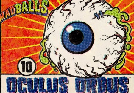 Oculus Orbus - ball, toy, looney, eye, mad, crazy