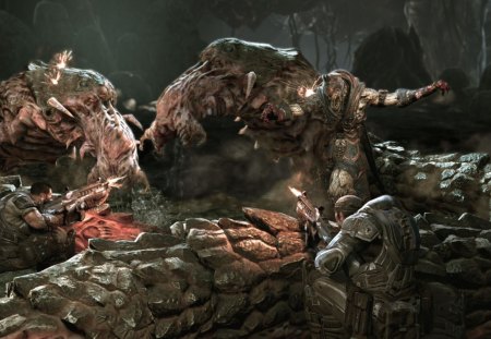 gears of war 2 - gears, cool