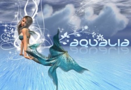 AQUALIA - aqualia, mermaid, water