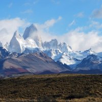 Snowy peaks at Patagonia