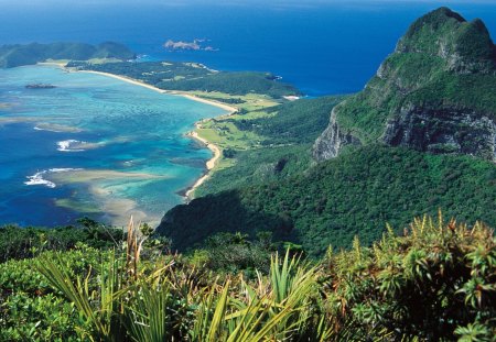 Lord Howe Island - tasmania, landscapes, island, forest, mountains