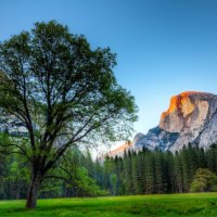 Yosemite sunset