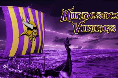 Rough waters - nfl, vikings, minnesota vikings, wallpaper, minnesota